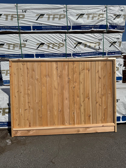 6x8 Cedar Fence